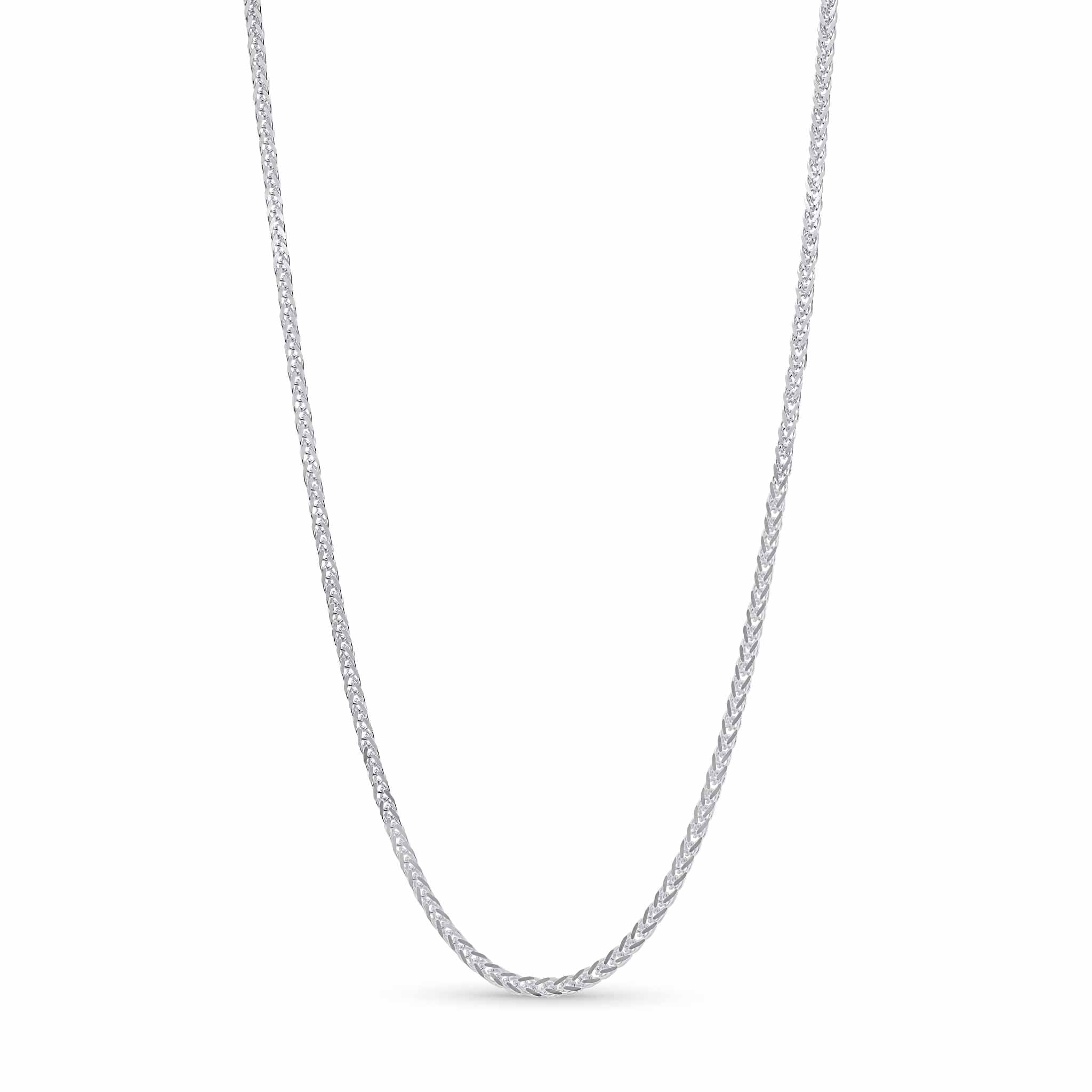 Diamond Cut Spiga Solid Gold Chain