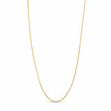 Diamond Cut Spiga Solid Gold Chain