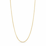 Diamond Cut Spiga Solid Gold Chain