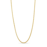 Diamond Cut Spiga Solid Gold Chain