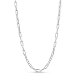 Hollow Twist Paper Clip Gold Chain