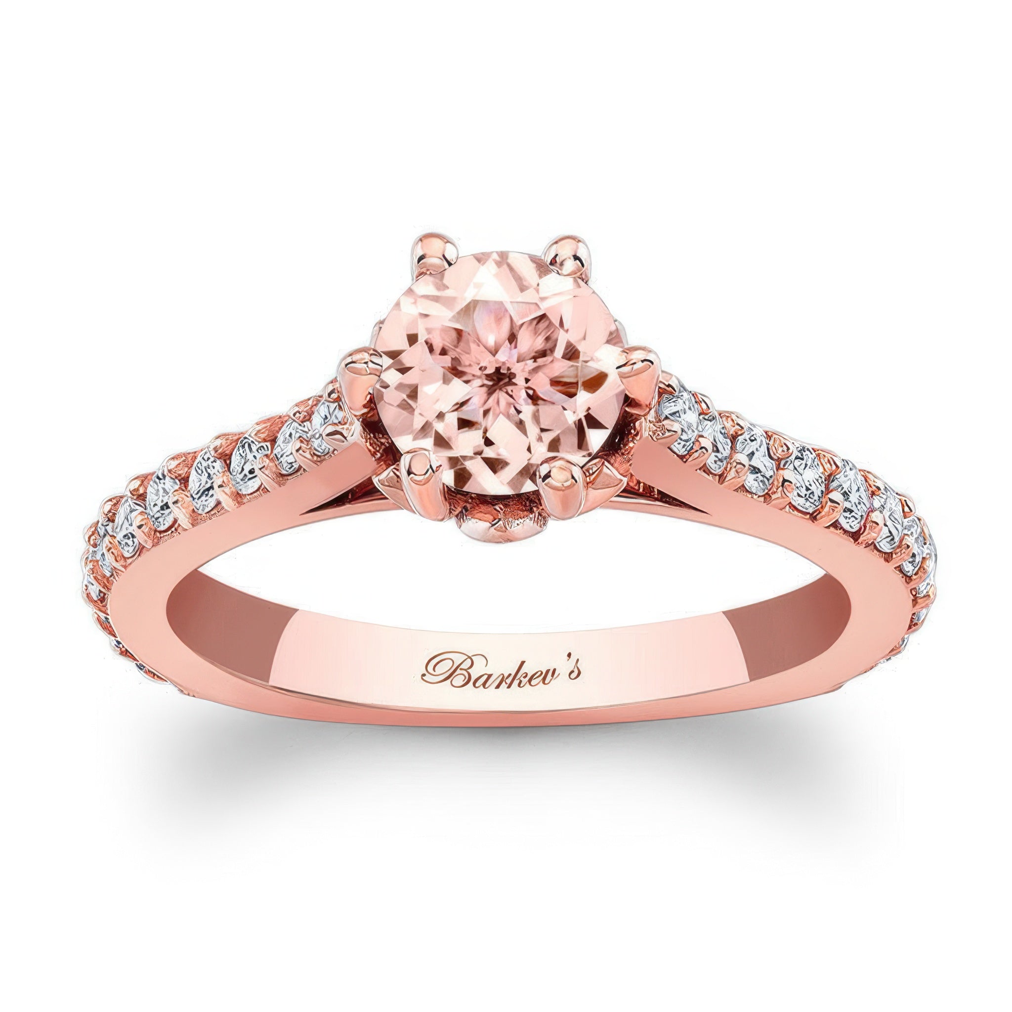 Flower Morganite Ring