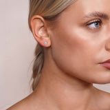 14K Gold Lab-Grown Diamond Stud Earrings