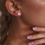 14K Gold Lab-Grown Diamond Stud Earrings