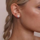 14K Gold Lab-Grown Diamond Stud Earrings