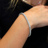 7 Carat Moissanite Tennis Bracelet