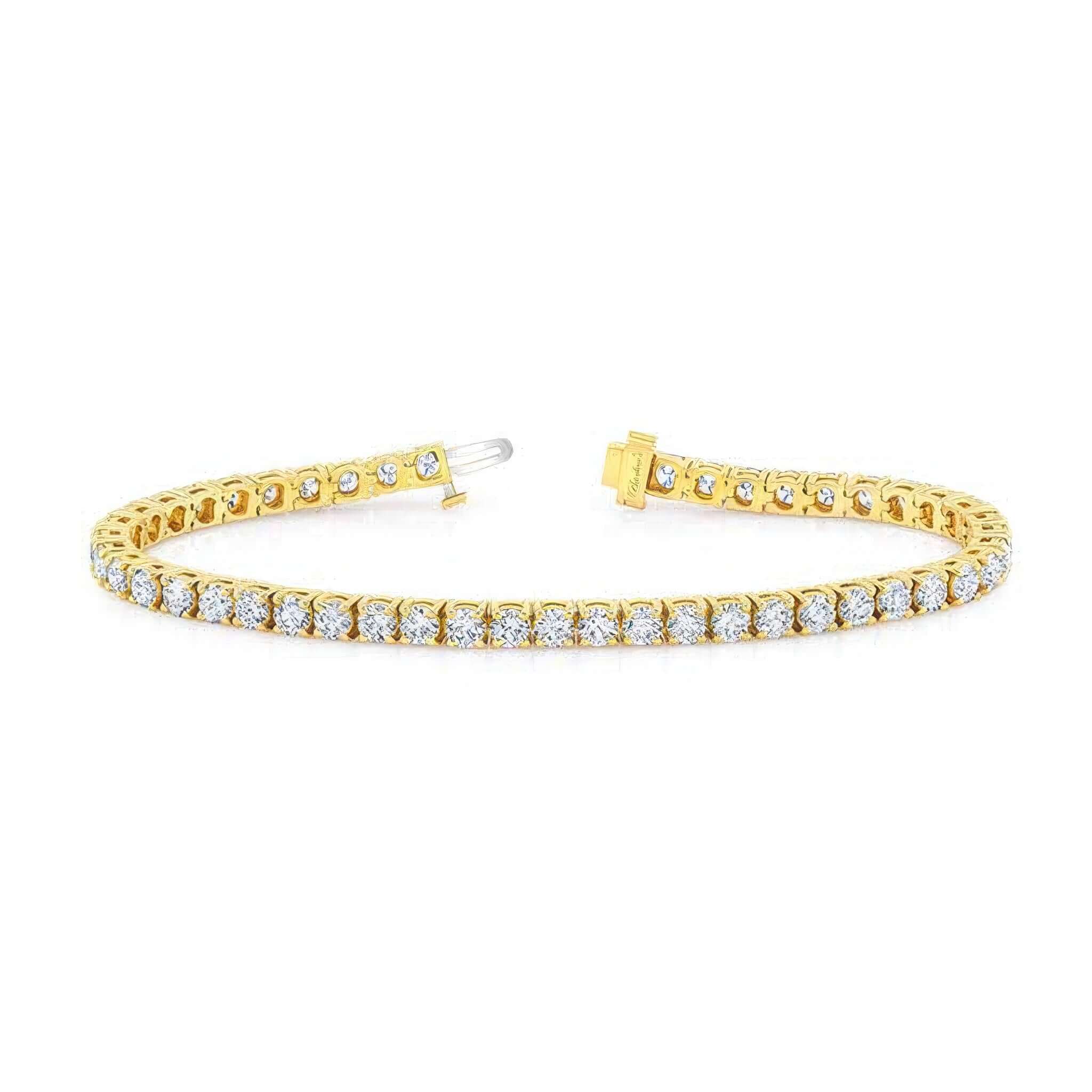 7 Carat Lab Grown Diamond Tennis Bracelet