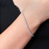 4 Carat Moissanite Tennis Bracelet
