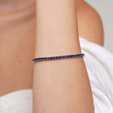 Sapphire Tennis Bracelet