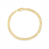 Men's Vermeil Curb Bracelet