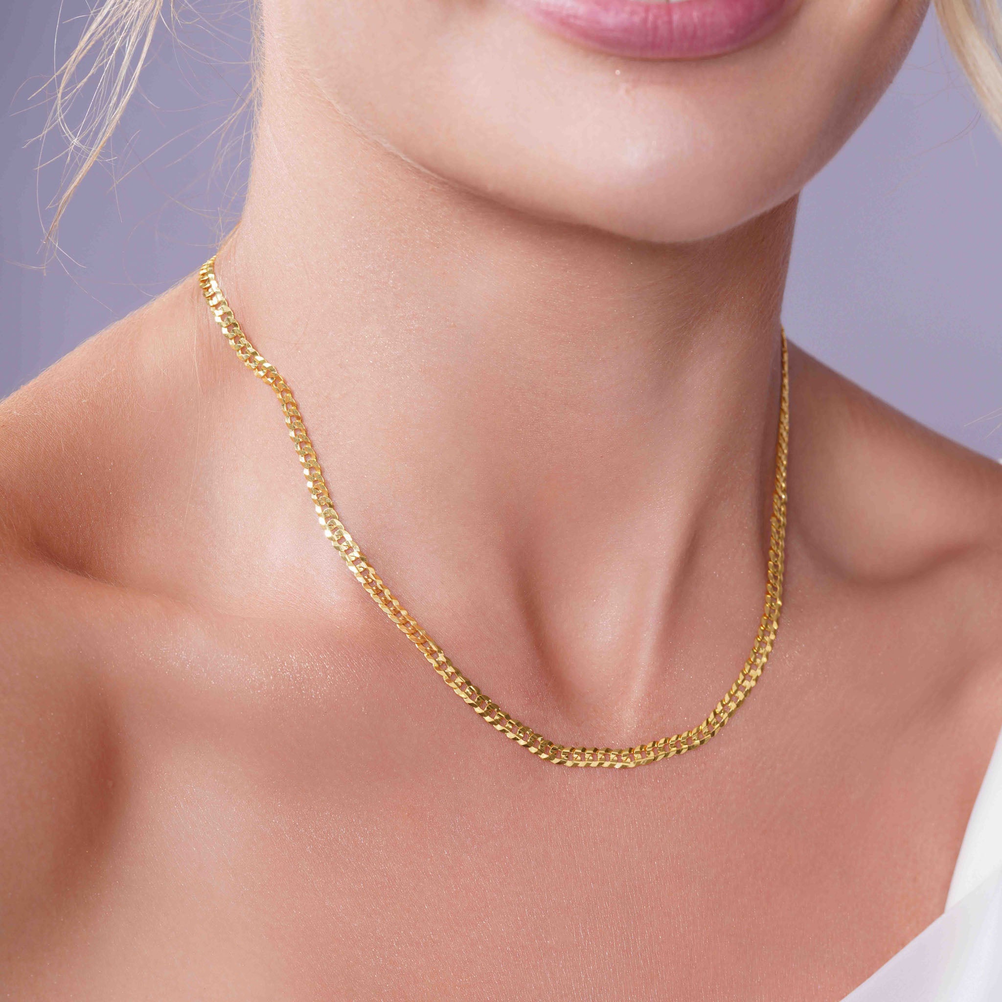 Vermeil Curb Chain