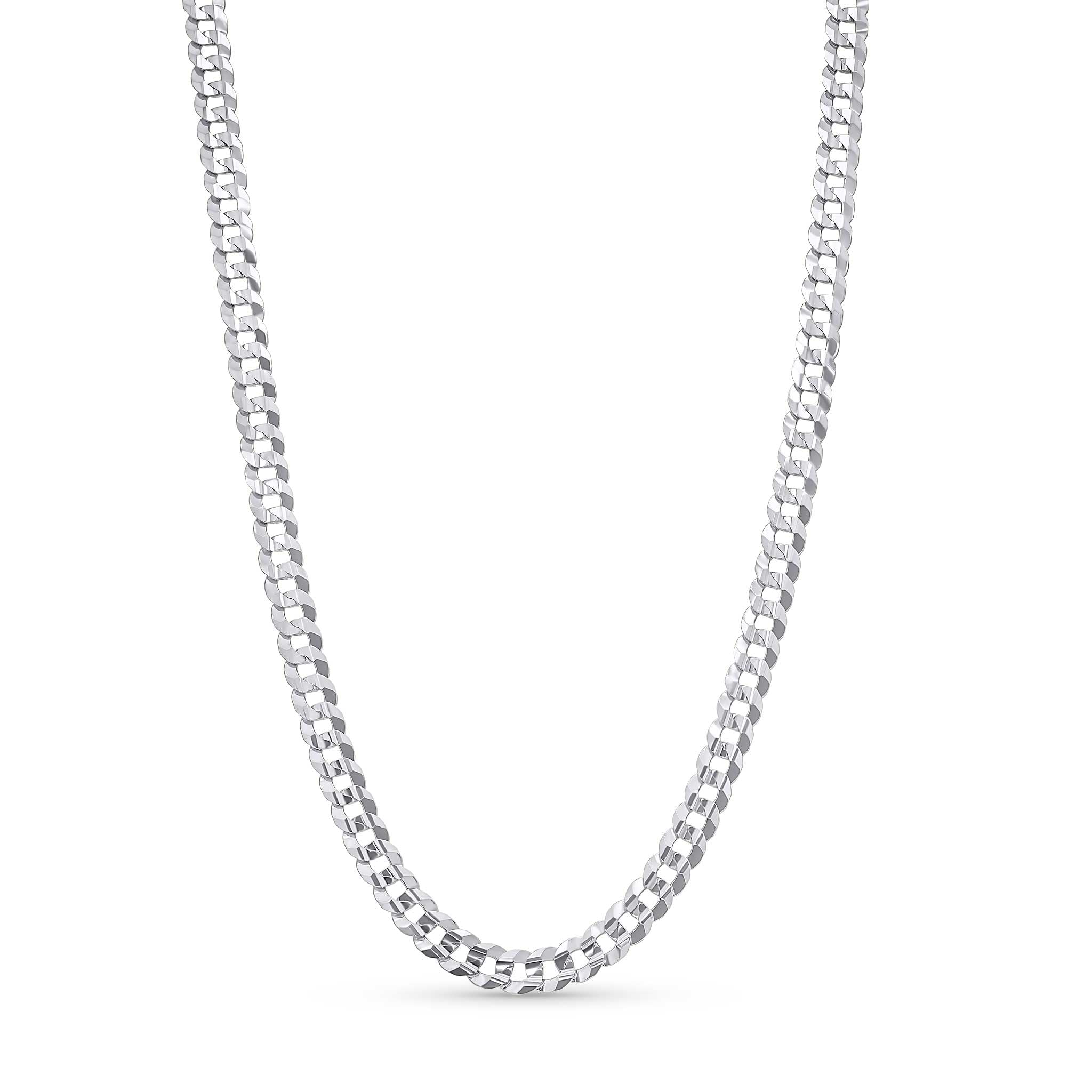 Curb Silver Chain
