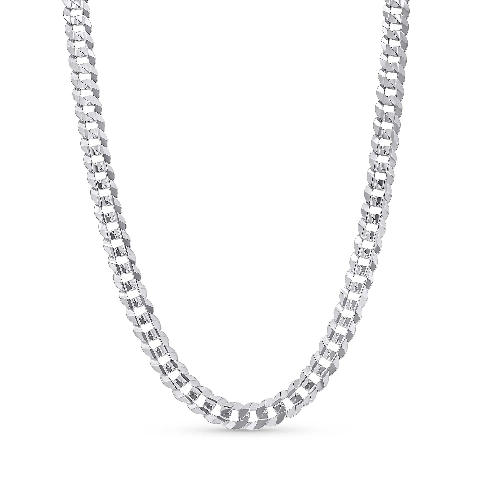 Curb Silver Chain