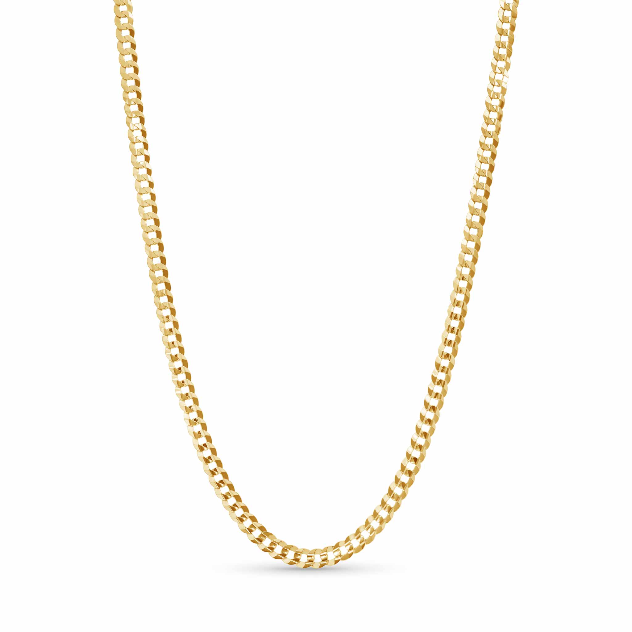 Men's Vermeil Curb Chain