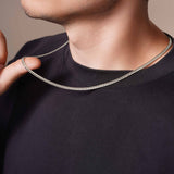 Men's Silver Miami Cuban Chain