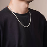 Men's Silver Miami Cuban Chain