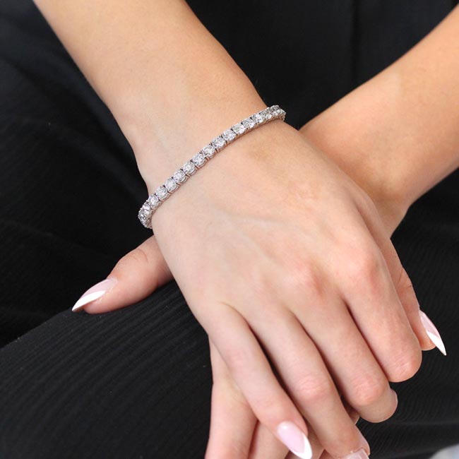 Silver Bypass Diamond Bracelet – Steven Singer Jewelers