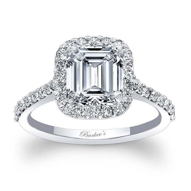 Oval Cut Pave Halo Diamond Ring – Linneys Jewellery