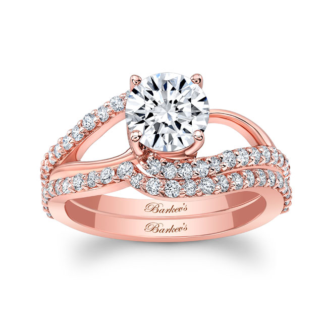 Rose Gold Engagement Rings - Diamond Engagement Rings | Barkev's
