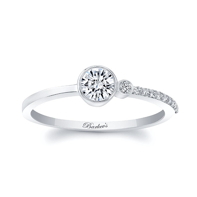 Olivia Unique Diamond Promise Ring