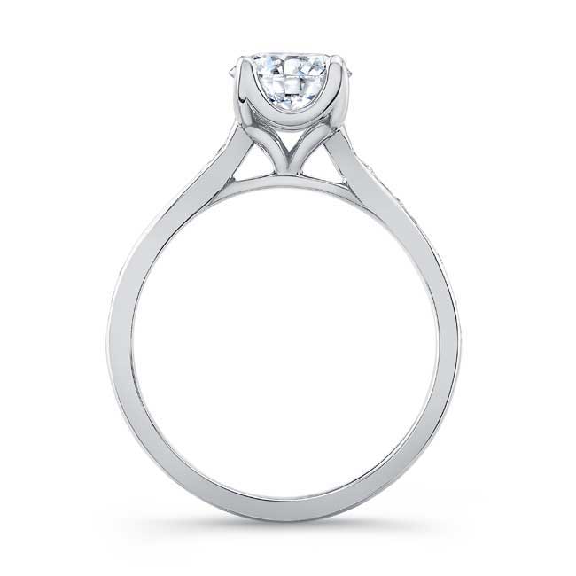  Classic Moissanite Engagement Ring Image 2