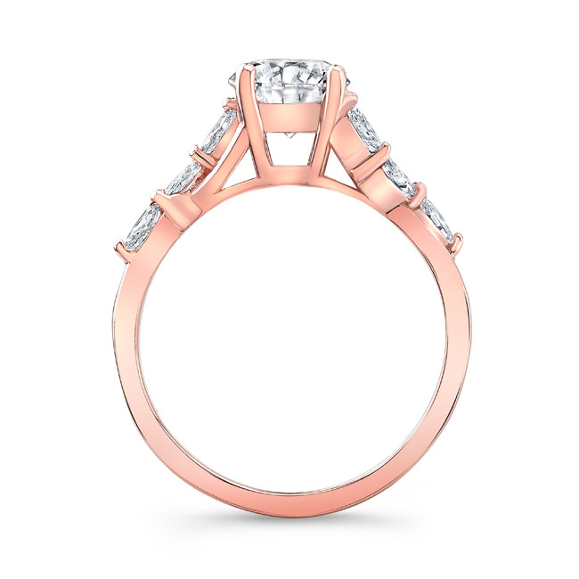Moissanite Marquise Accent Ring | Barkev's