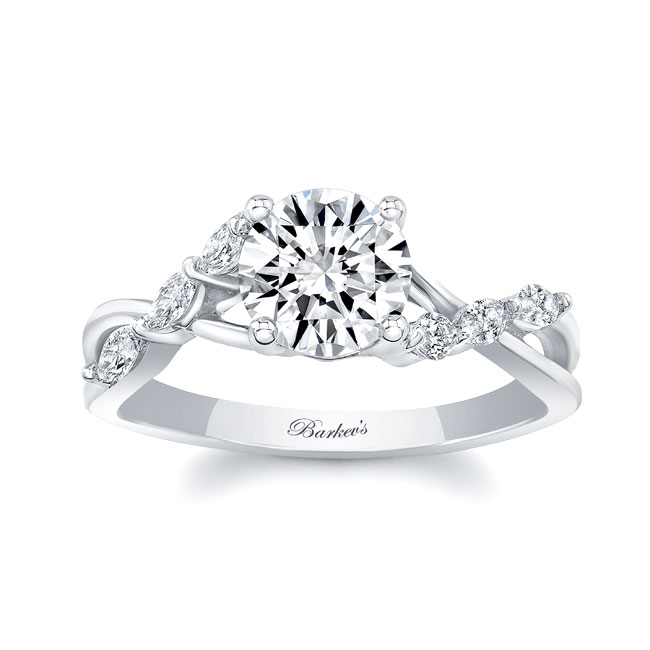  Marquise Engagement Ring Image 5