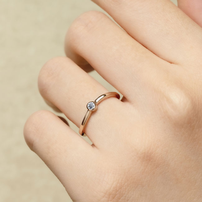 Womens Small Promise Ring, Simple Promise Ring, Dainty Gold Promise Ring  for Her, Gold Minimalist Ring, Delicate Promise Ring, Elegant Ring - Etsy