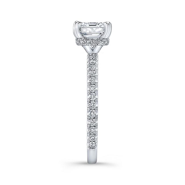 Ella Asscher Cut Diamond Engagement Ring | Barkev's