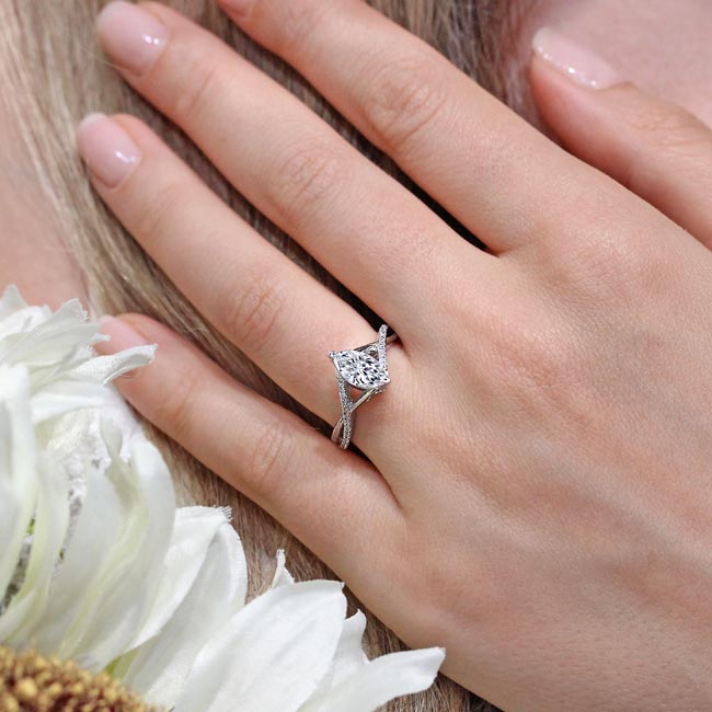 1 Carat Marquise Diamond Ring On Hand 