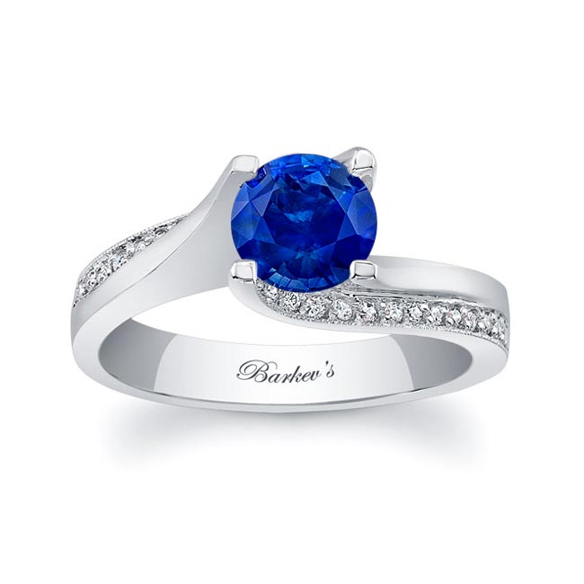 Channel Sapphire Ring