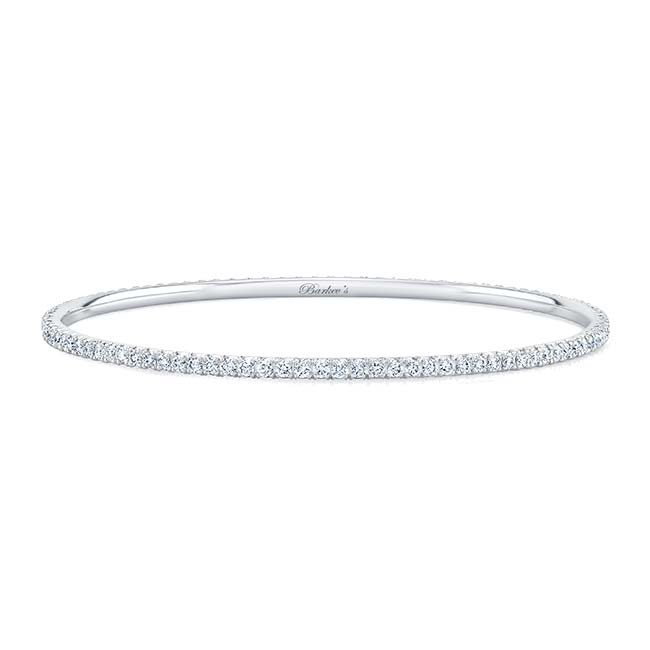 Pave Lab Grown Diamond Bangle