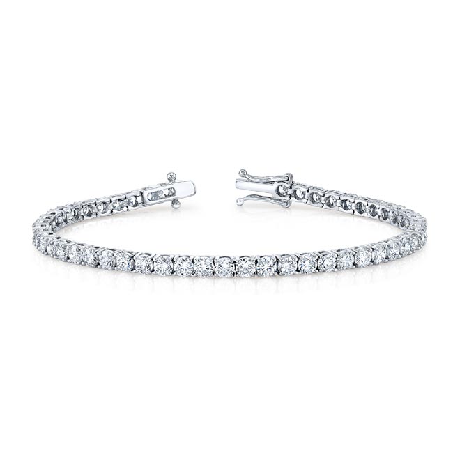 10 Carat Moissanite Tennis Bracelet