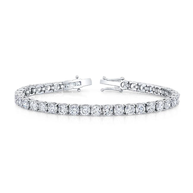 15 Carat Moissanite Tennis Bracelet