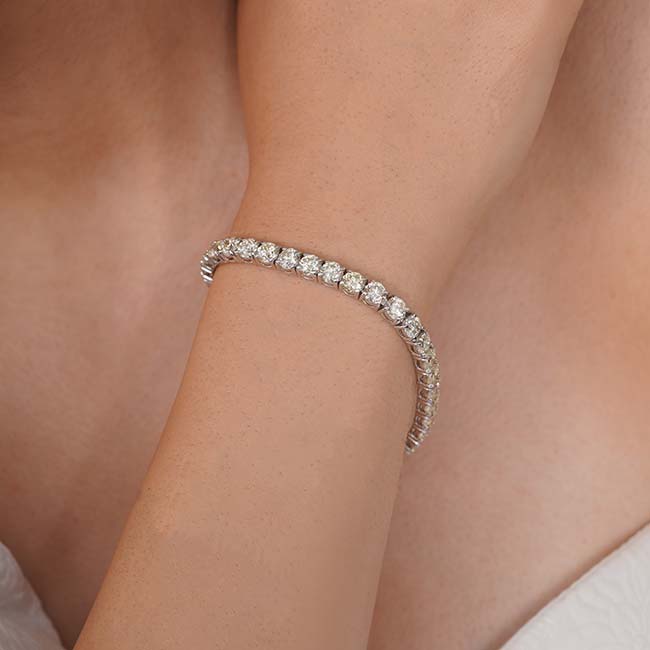 Lab Grown Diamond Tennis Bracelet Image 2