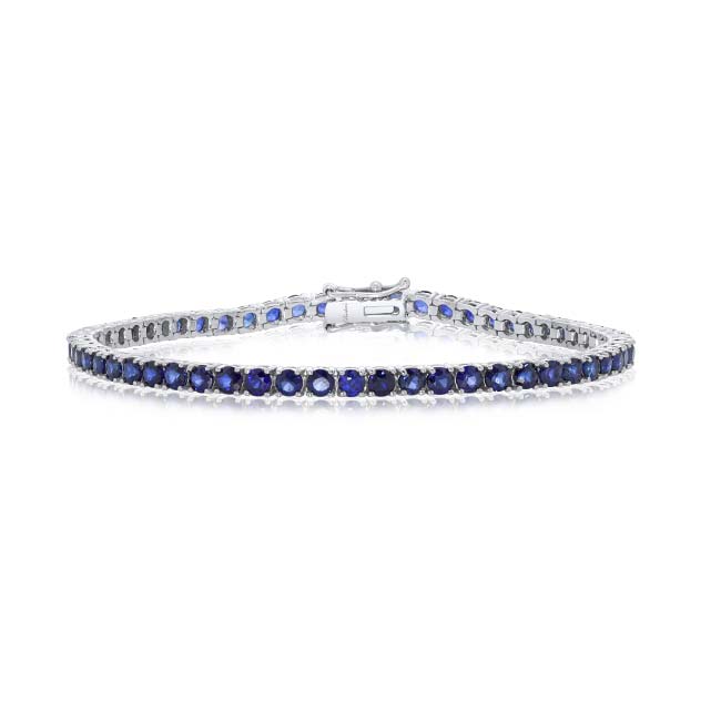 Sapphire Tennis Bracelet