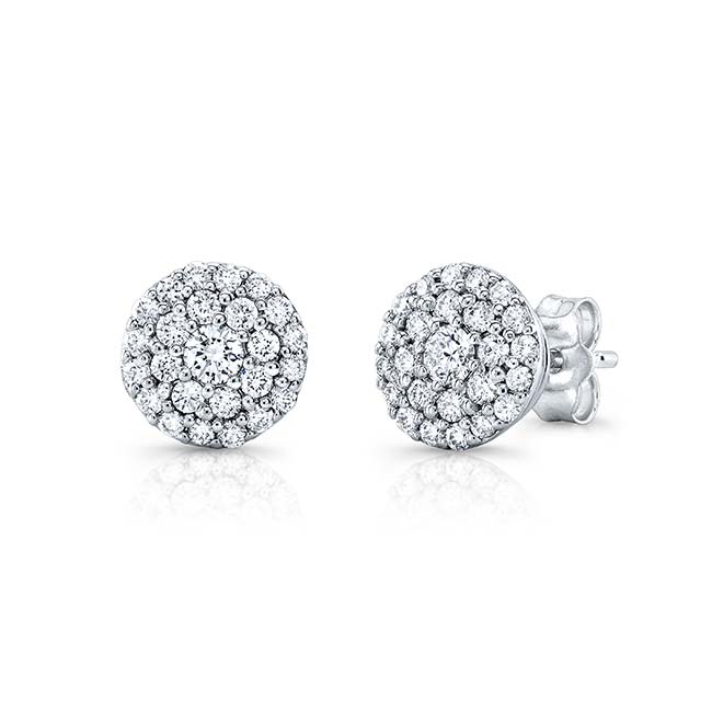 Double Halo Diamond Studs