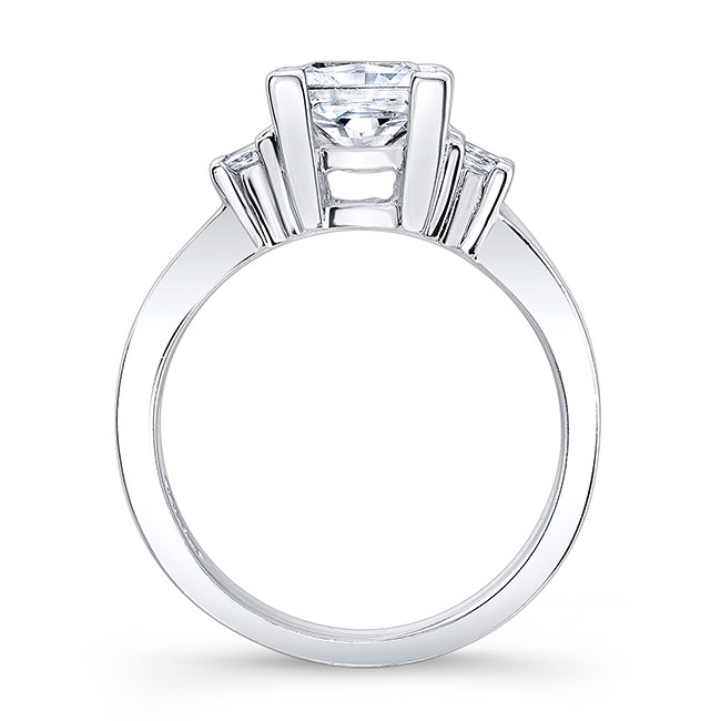 5 Stone Moissanite Engagement Ring Image 2