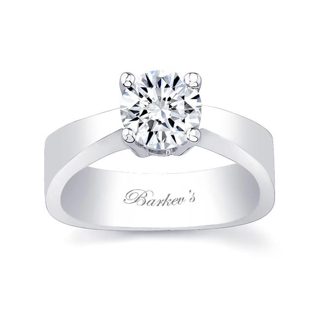 Solitaire Round Engagement Ring