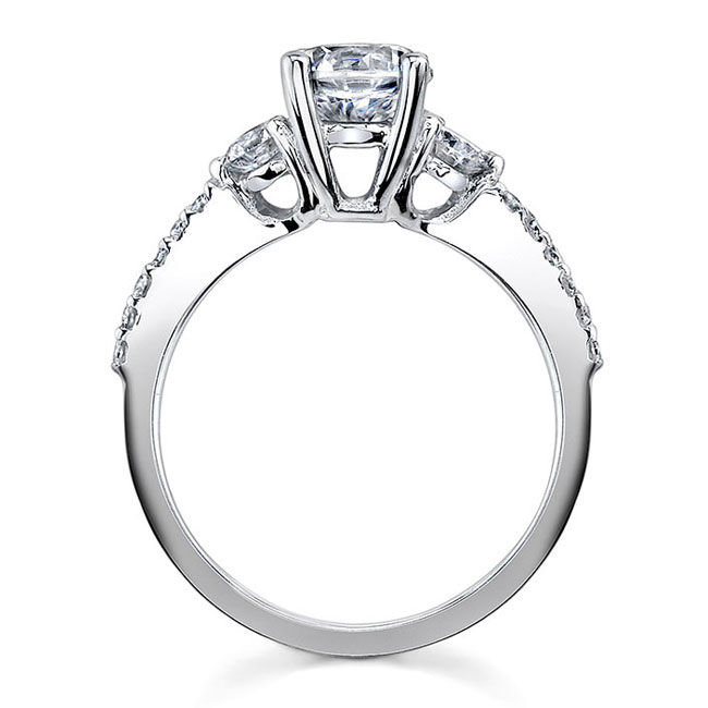 3 Stone Lab Grown Diamond Ring Image 2