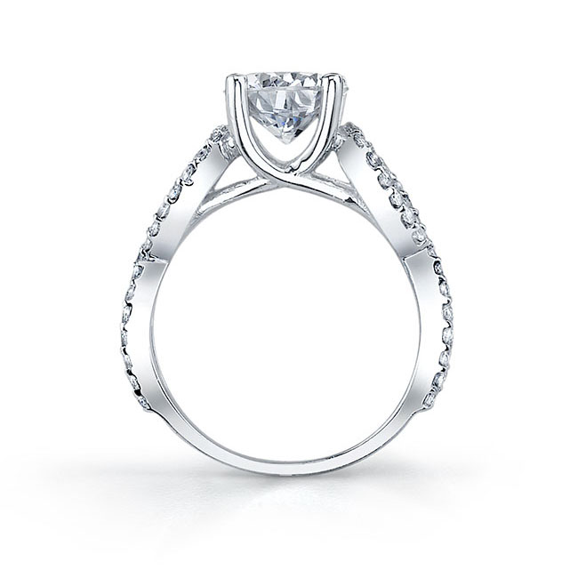 2 Carat Lab Grown Diamond Engagement Ring Image 2