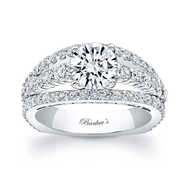 Platinum Art Deco Diamond Ring