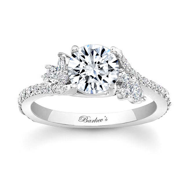 White Gold 1 Carat Round Diamond Ring