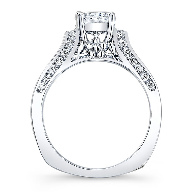 Cathedral Setting Lab Grown Diamond Ring Image 2