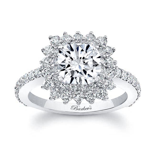 Starburst Engagement Ring