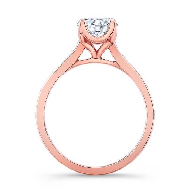 Rose Gold Classic Engagement Ring Image 2