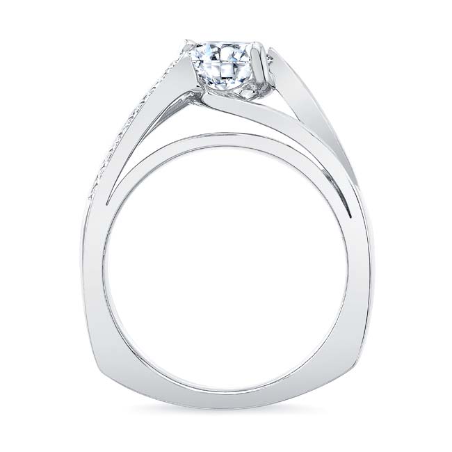 White Gold Pave Diamond Ring Image 2