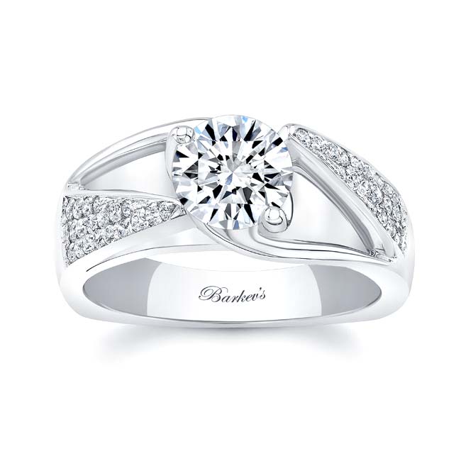 3 Row Diamond Ring