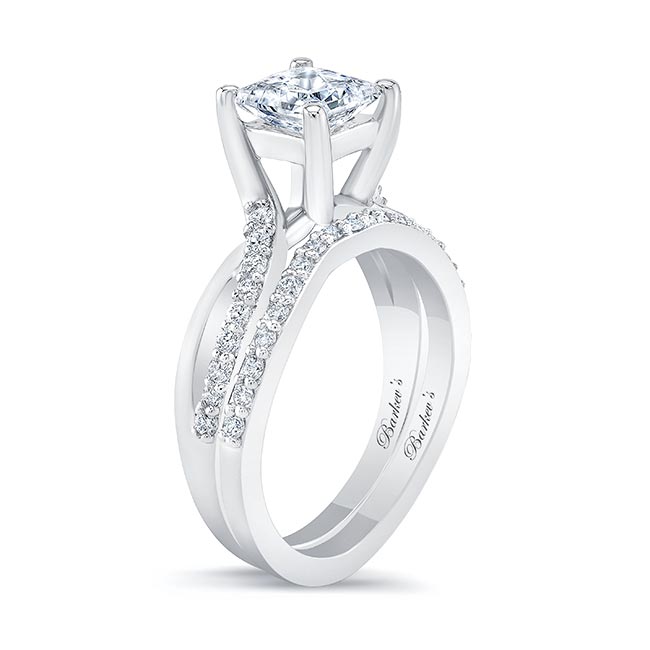 Princess Cut Ring Set Image 2