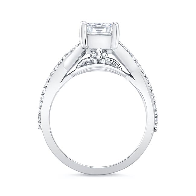 2 Carat Emerald Cut Diamond Ring Image 2